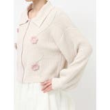 お花咲いたzipニットカーディガン | merry jenny | 詳細画像28