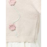 お花咲いたzipニットカーディガン | merry jenny | 詳細画像29