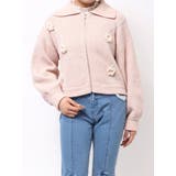 お花咲いたzipニットカーディガン | merry jenny | 詳細画像35