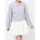 お花咲いたzipニットカーディガン | merry jenny | 詳細画像36