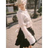 fluffy border cardigan | merry jenny | 詳細画像2