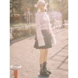 fluffy border cardigan | merry jenny | 詳細画像3