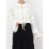 fluffy border cardigan | merry jenny | 詳細画像42