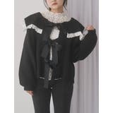 ブラック | セーラーリボンカーディガン | merry jenny