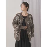 ribbon jacquard knit cardigan | merry jenny | 詳細画像11 