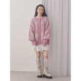 ribbon jacquard knit cardigan | merry jenny | 詳細画像17 