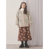 ribbon jacquard knit cardigan | merry jenny | 詳細画像22 