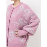 ribbon jacquard knit cardigan | merry jenny | 詳細画像28 