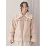 クリームボアムートンブルゾン | merry jenny | 詳細画像10