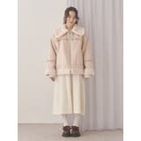 クリームボアムートンブルゾン | merry jenny | 詳細画像12