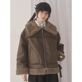 クリームボアムートンブルゾン | merry jenny | 詳細画像16