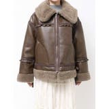 クリームボアムートンブルゾン | merry jenny | 詳細画像19