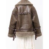 クリームボアムートンブルゾン | merry jenny | 詳細画像21