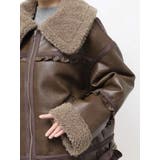 クリームボアムートンブルゾン | merry jenny | 詳細画像23