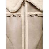 クリームボアムートンブルゾン | merry jenny | 詳細画像30