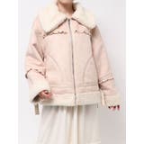 クリームボアムートンブルゾン | merry jenny | 詳細画像32