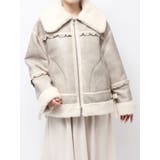 クリームボアムートンブルゾン | merry jenny | 詳細画像34