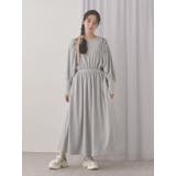 ギャザーギャザーフリースワンピース | merry jenny | 詳細画像3