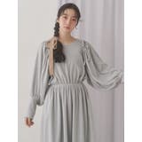 ギャザーギャザーフリースワンピース | merry jenny | 詳細画像5