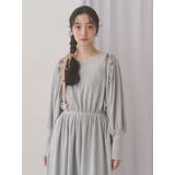 ギャザーギャザーフリースワンピース | merry jenny | 詳細画像7