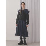 ケープリボンニットワンピース | merry jenny | 詳細画像14