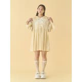 ベロアリボンミニワンピース | merry jenny | 詳細画像12