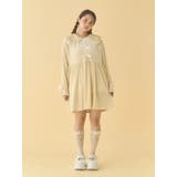 ベロアリボンミニワンピース | merry jenny | 詳細画像13