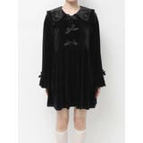 ベロアリボンミニワンピース | merry jenny | 詳細画像14