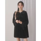 ベロアリボンミニワンピース | merry jenny | 詳細画像4