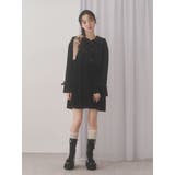 ベロアリボンミニワンピース | merry jenny | 詳細画像7