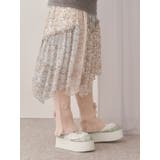 お花のリブニットパンツ | merry jenny | 詳細画像3 