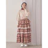 ティアードティアードチェックスカート | merry jenny | 詳細画像16