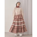 ティアードティアードチェックスカート | merry jenny | 詳細画像17