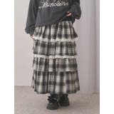 ティアードティアードチェックスカート | merry jenny | 詳細画像19