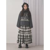 ティアードティアードチェックスカート | merry jenny | 詳細画像21