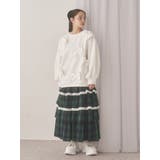 ティアードティアードチェックスカート | merry jenny | 詳細画像25