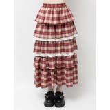 ティアードティアードチェックスカート | merry jenny | 詳細画像35