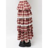 ティアードティアードチェックスカート | merry jenny | 詳細画像36