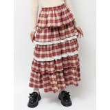 ティアードティアードチェックスカート | merry jenny | 詳細画像46