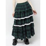 ティアードティアードチェックスカート | merry jenny | 詳細画像47