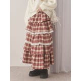 ティアードティアードチェックスカート | merry jenny | 詳細画像9