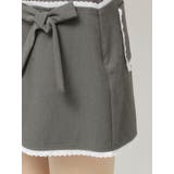 ribbon lace mini skirt | merry jenny | 詳細画像19 