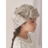 グレー | レースドッキングボアハット | merry jenny