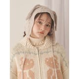 animal lace knit cap | merry jenny | 詳細画像10 