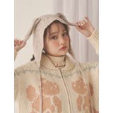 animal lace knit cap | merry jenny | 詳細画像11 