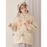 animal lace knit cap | merry jenny | 詳細画像14 