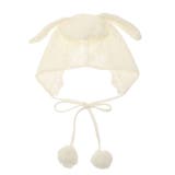 animal lace knit cap | merry jenny | 詳細画像17 