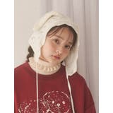 animal lace knit cap | merry jenny | 詳細画像3 