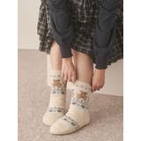 もこもこbear knit socks | merry jenny | 詳細画像4