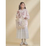 Dream Garden-tulip ribbon lace tote | merry jenny | 詳細画像13 